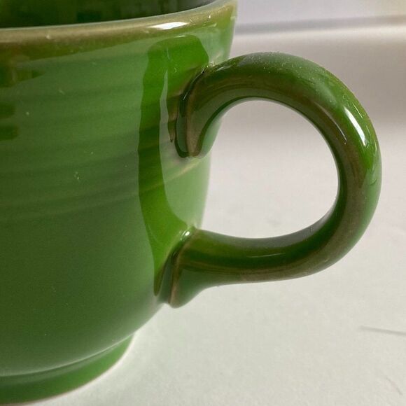 Fiestaware HLC Retired Color Shamrock Cup and Saucer - Picture 6 of 10